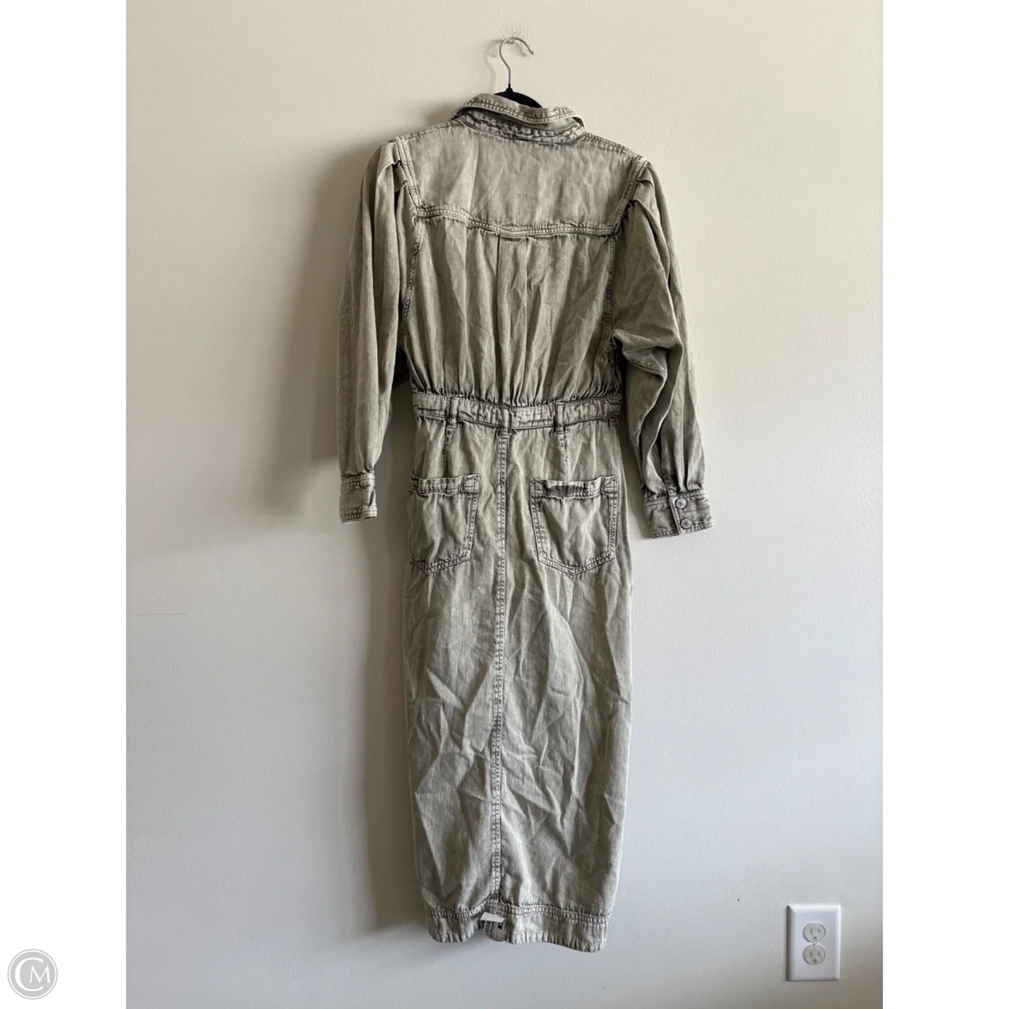 Dress Casual Maxi By Free People In Green, Size: M