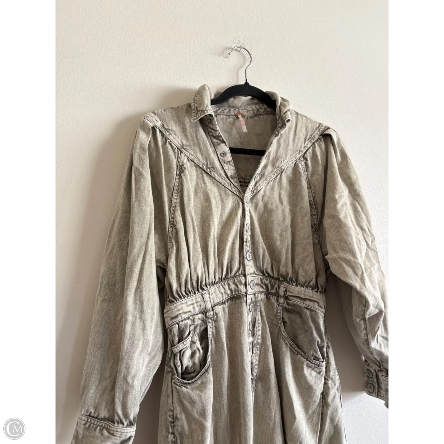 Dress Casual Maxi By Free People In Green, Size: M