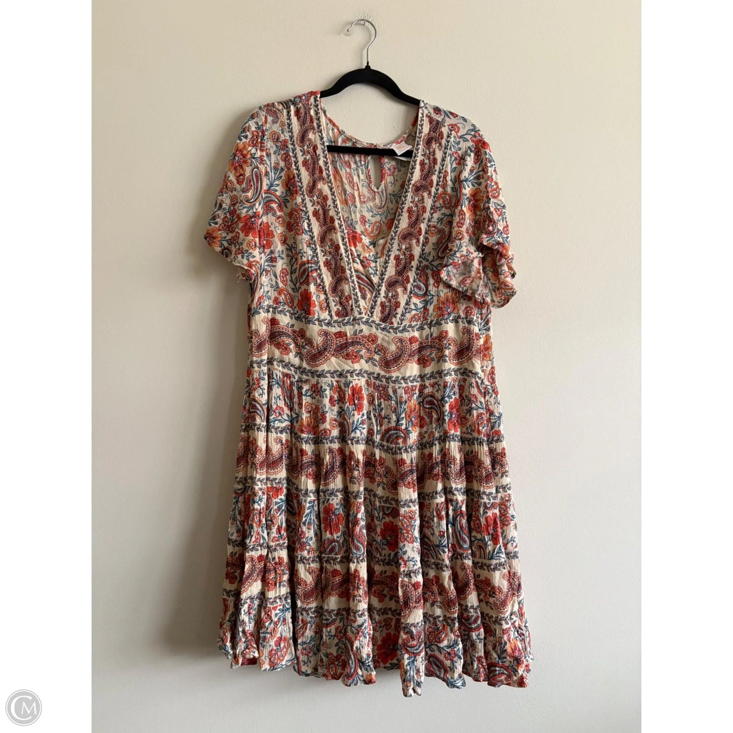 Dress Casual Maxi By Bila In Floral Print, Size: Xl