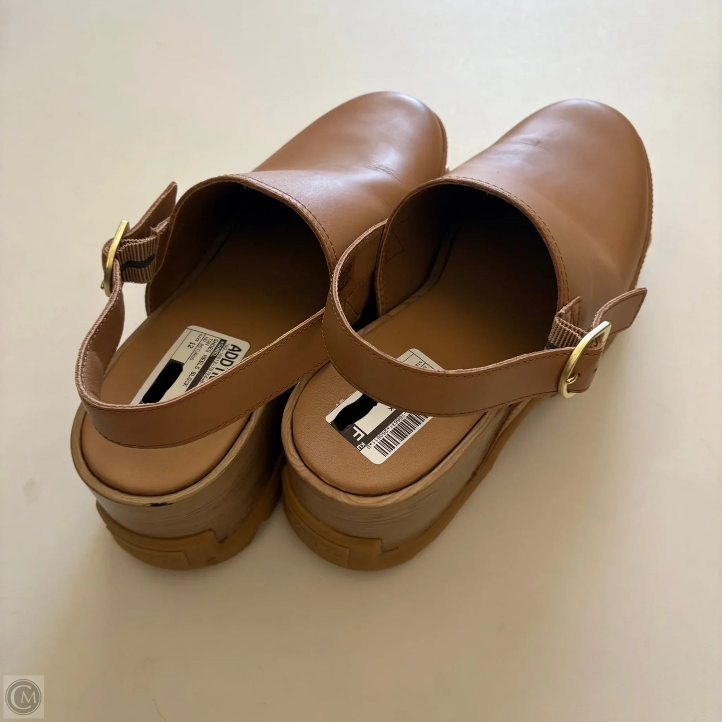 Shoes Heels Block By Sorel In Tan, Size: 12