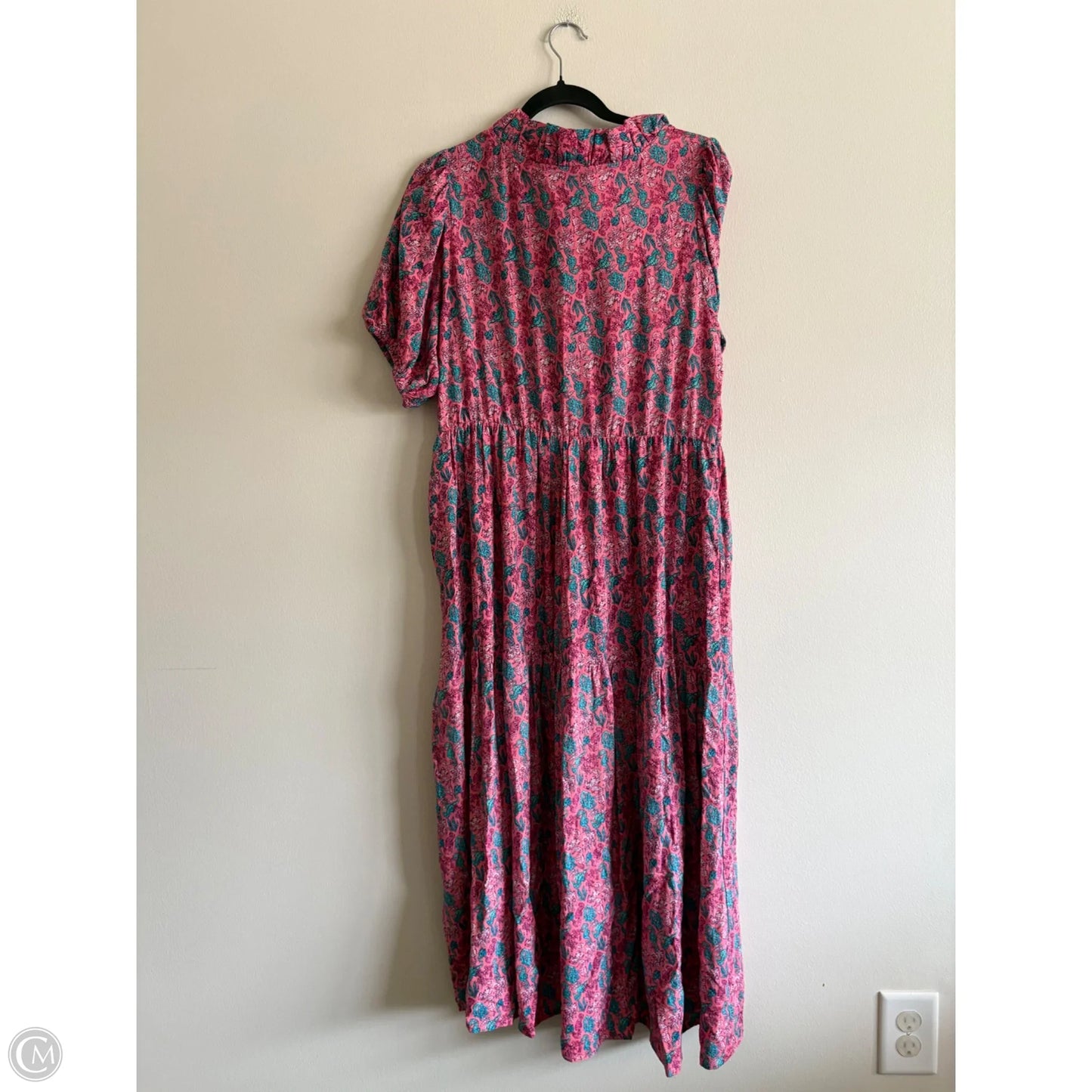 Dress Casual Maxi By Simply Southern In Pink, Size: M