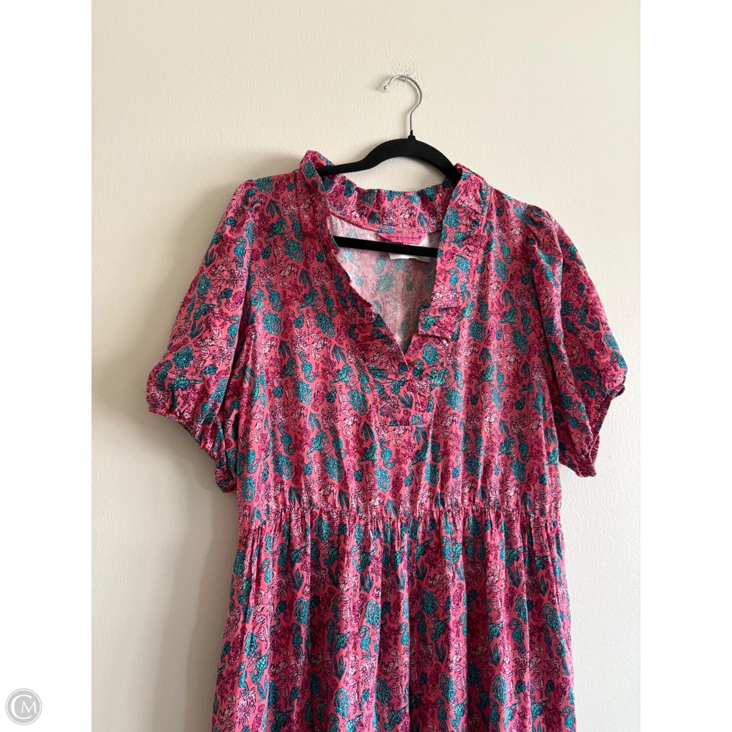 Dress Casual Maxi By Simply Southern In Pink, Size: M