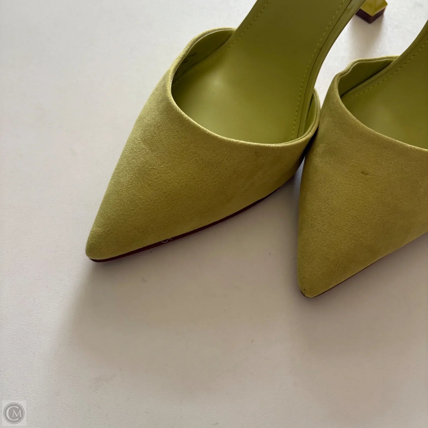 Shoes Heels Kitten By Marc Fisher In Green, Size: 10