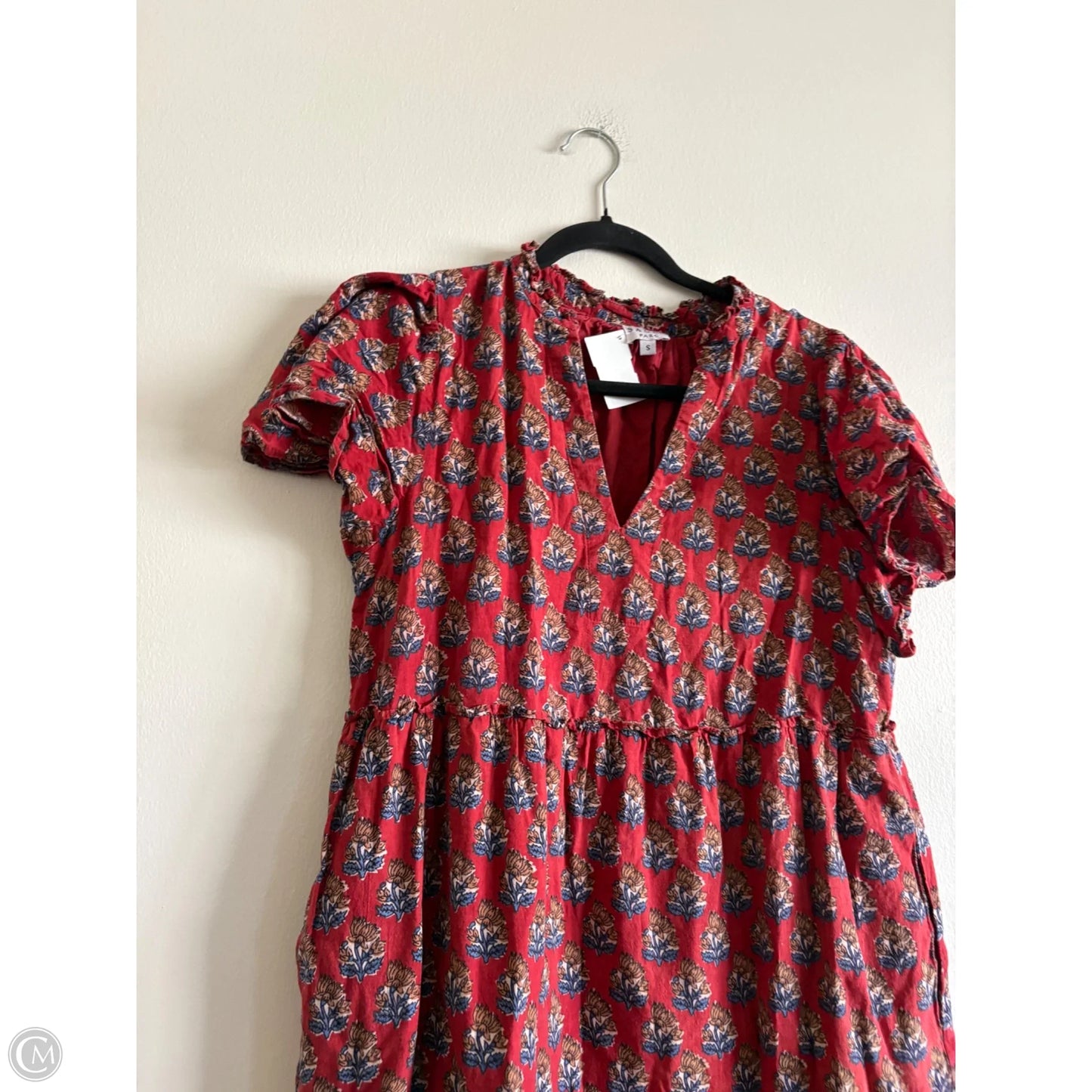 Dress Casual Maxi By Saule Parc In Red, Size: S
