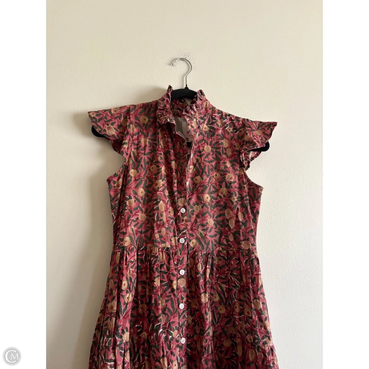 Dress Casual Maxi By Victoria Dunn In Brown, Size: S