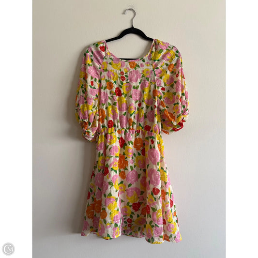 Dress Party Short By Mng In Floral Print, Size: S