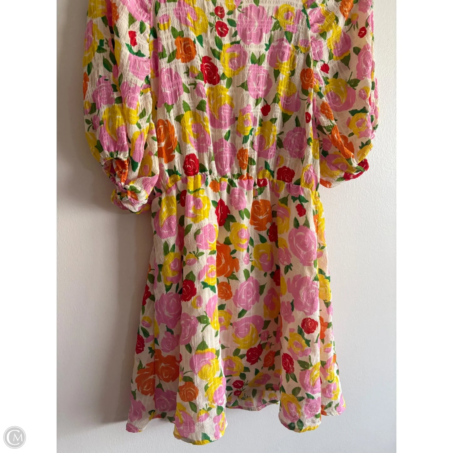 Dress Party Short By Mng In Floral Print, Size: S