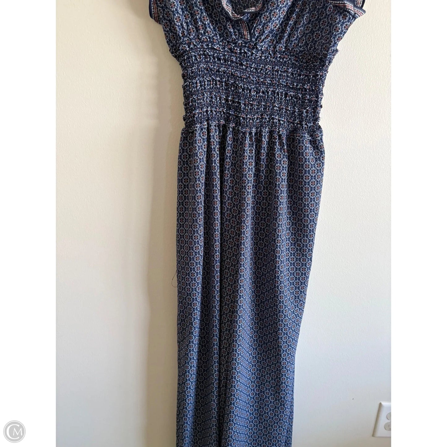 Dress Casual Maxi By Max Studio In Blue, Size: L