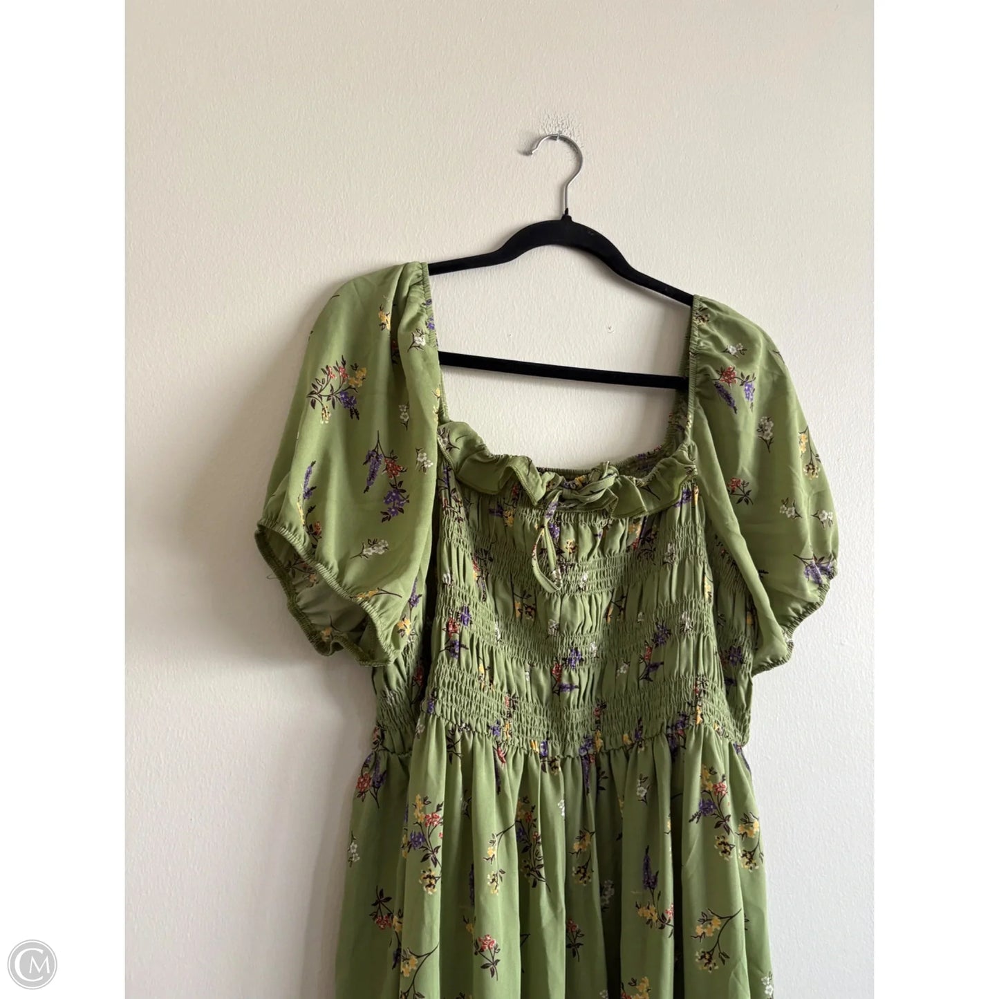 Dress Casual Maxi By Hespera In Floral Print, Size: 2x