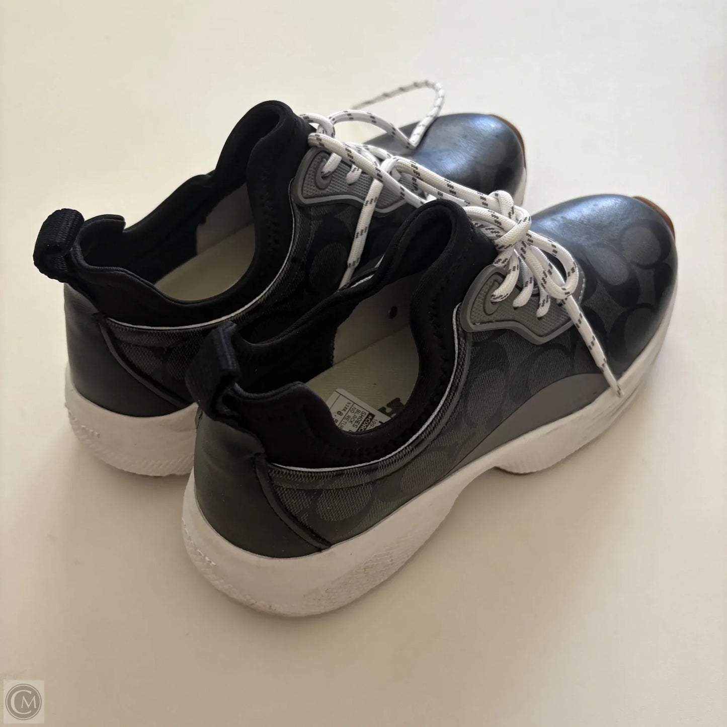 Shoes Designer By Coach In Black, Size: 8.5