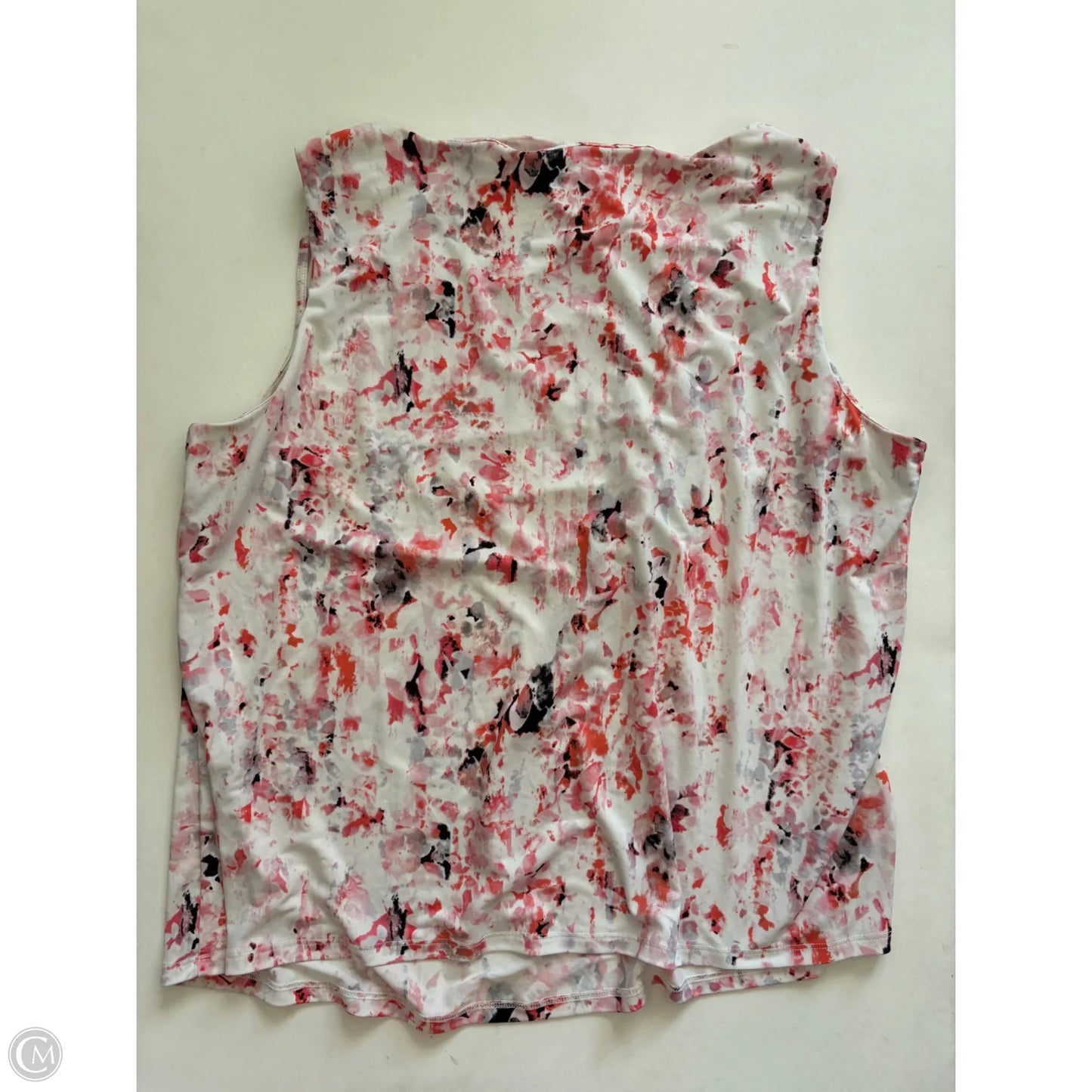 Blouse Sleeveless By Ivanka Trump In Orange, Size: 1x