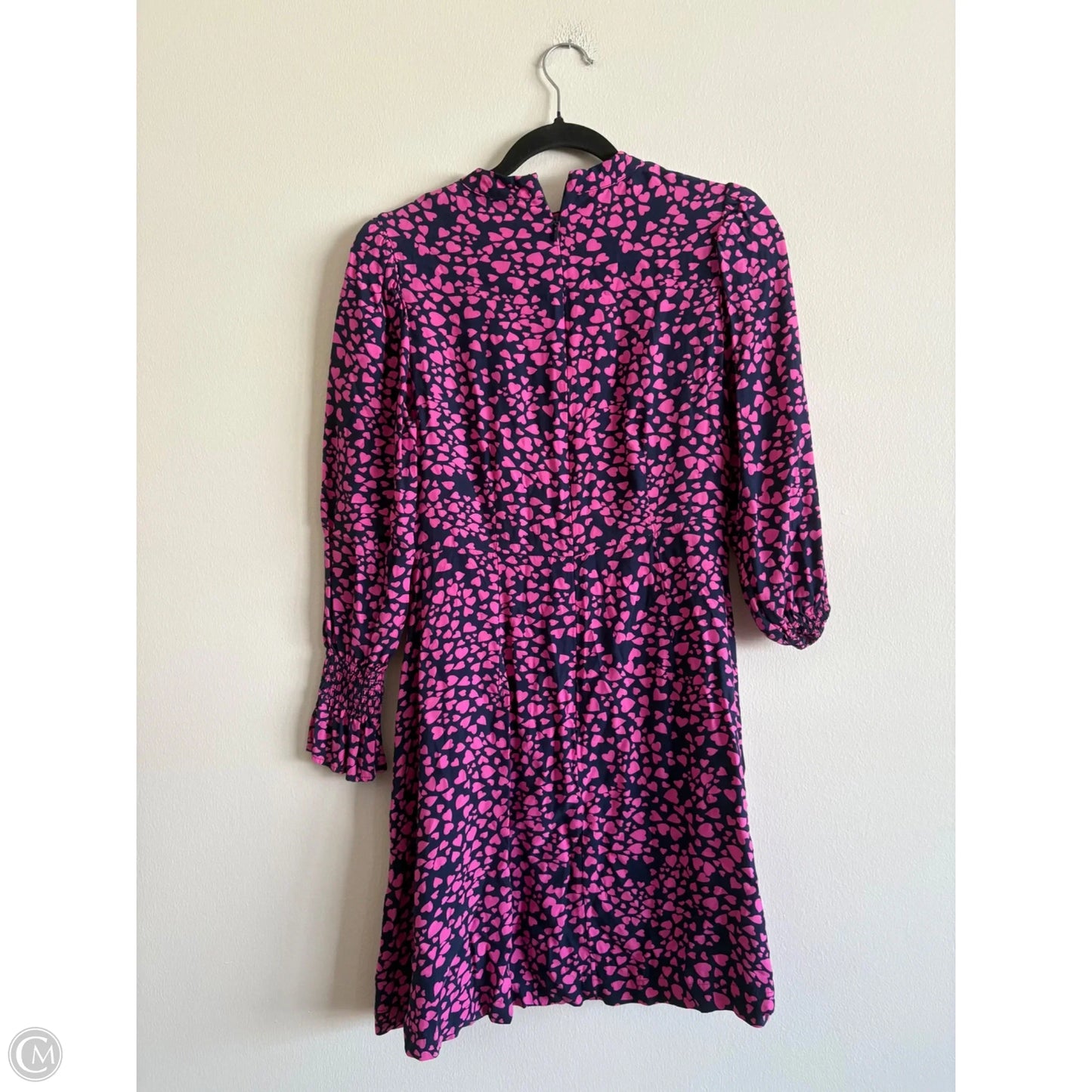 Dress Casual Midi By Loft In Pink, Size: 4p