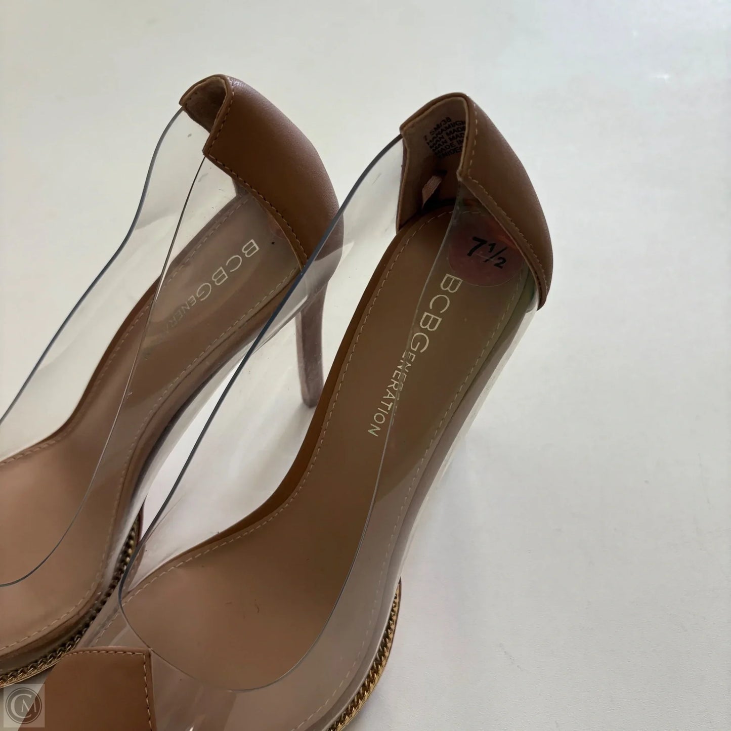 Shoes Heels Kitten By Bcbgeneration In Tan, Size: 7.5