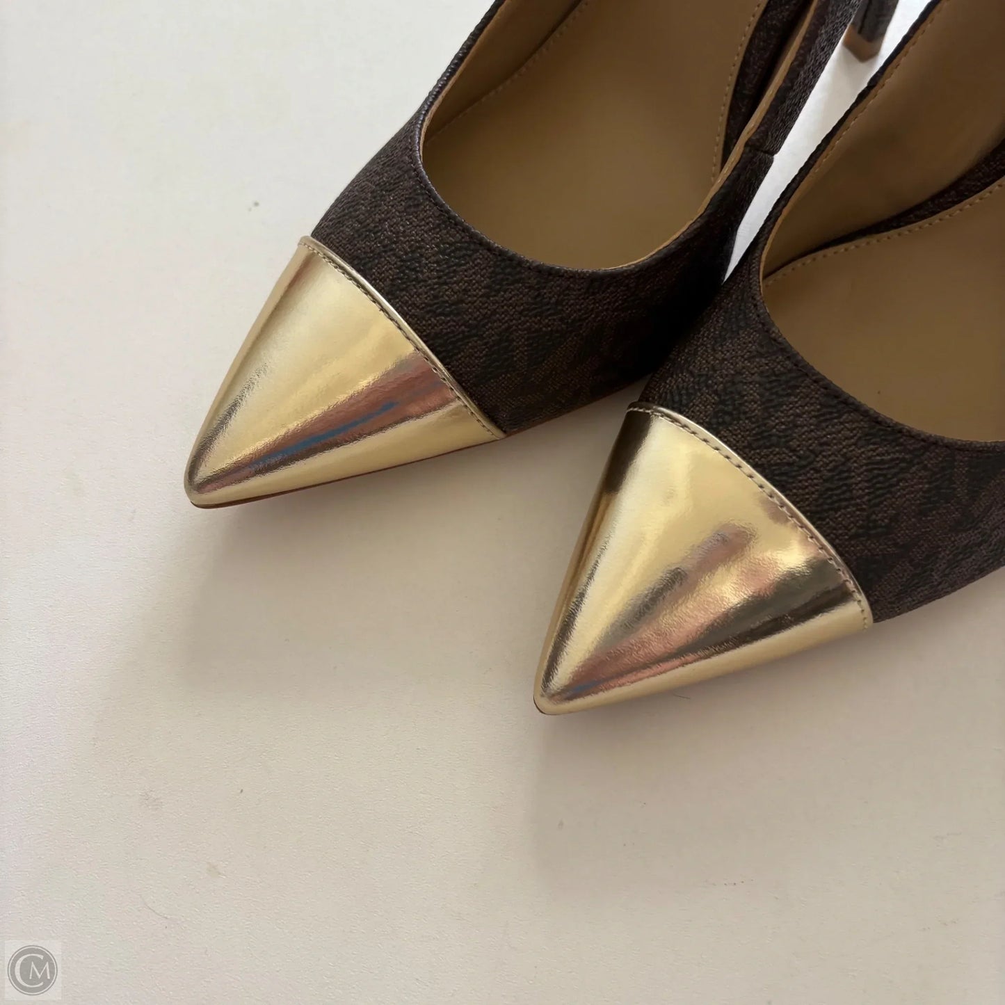 Shoes Heels Kitten By Michael By Michael Kors In Brown, Size: 7.5