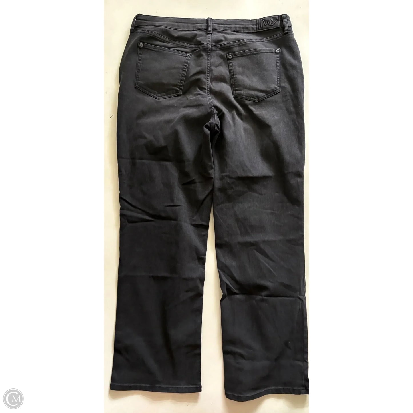 Jeans Straight By Clothes Mentor In Black, Size: 16