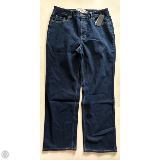 Jeans Straight By Clothes Mentor In Blue, Size: 16