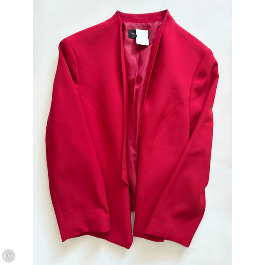 Blazer By Black Label In Red, Size: 14