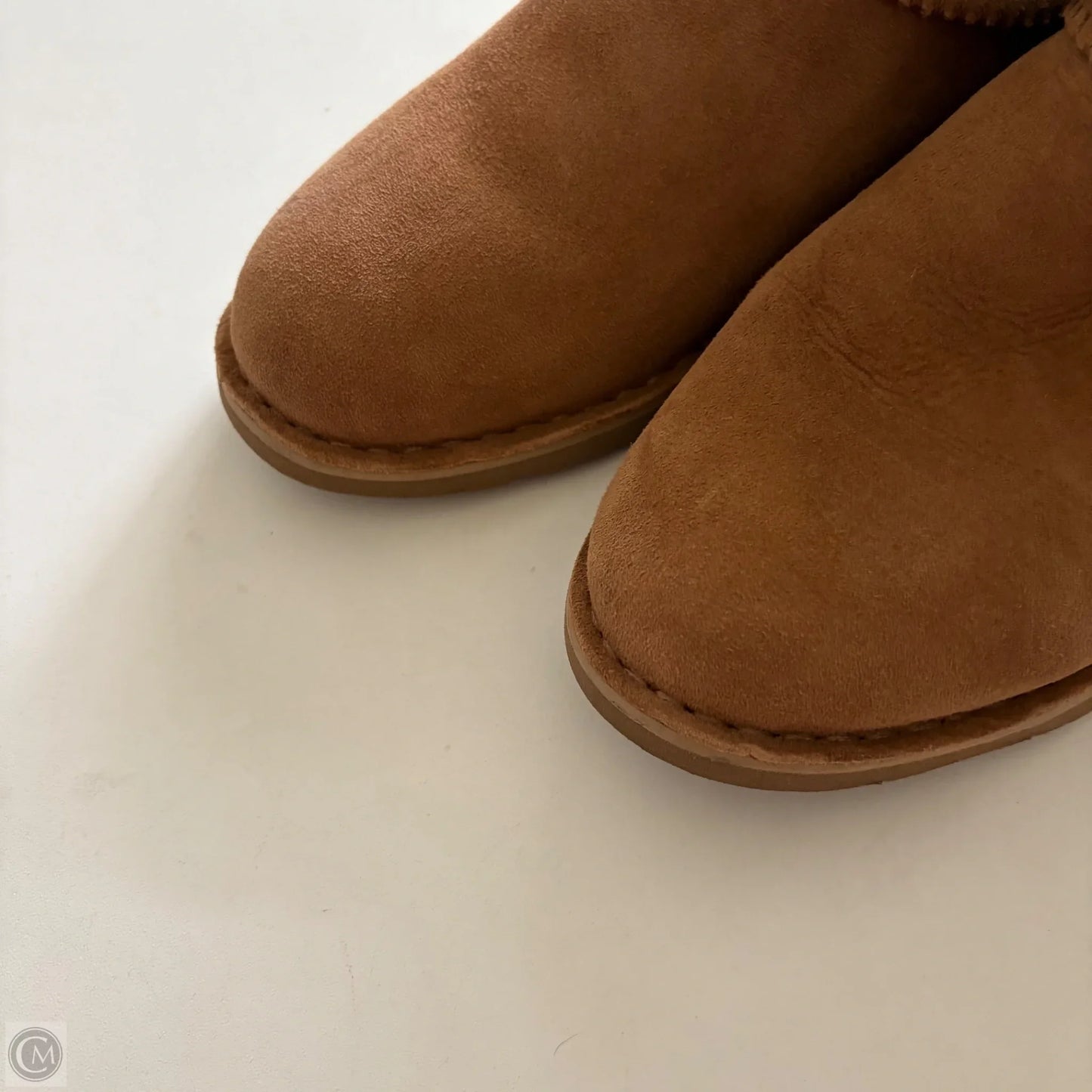 Boots Designer By Ugg In Brown, Size: 8