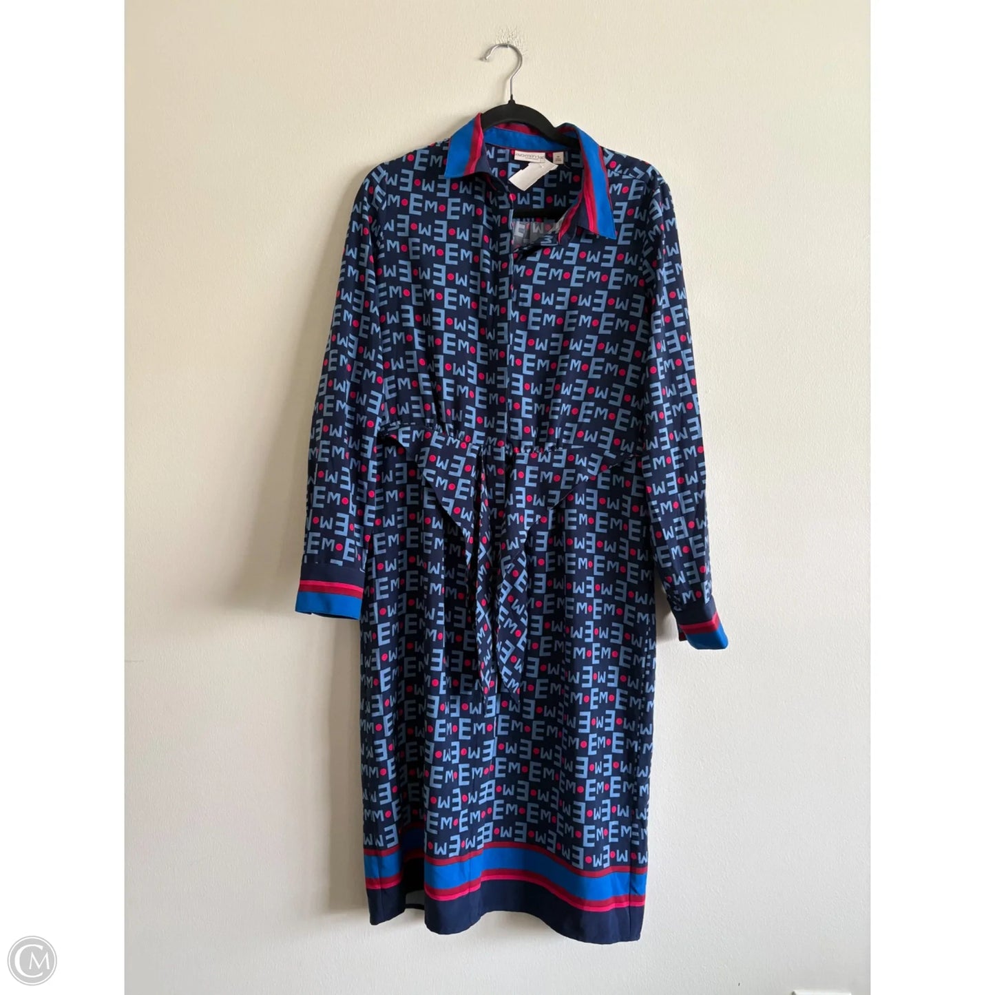 Dress Work By Eva Mendes In Blue, Size: M