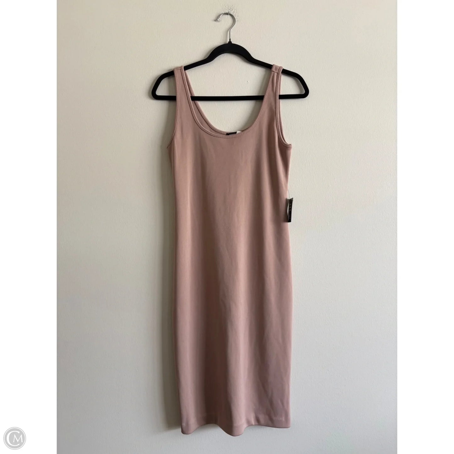 Dress Casual Maxi By Express In Tan, Size: M