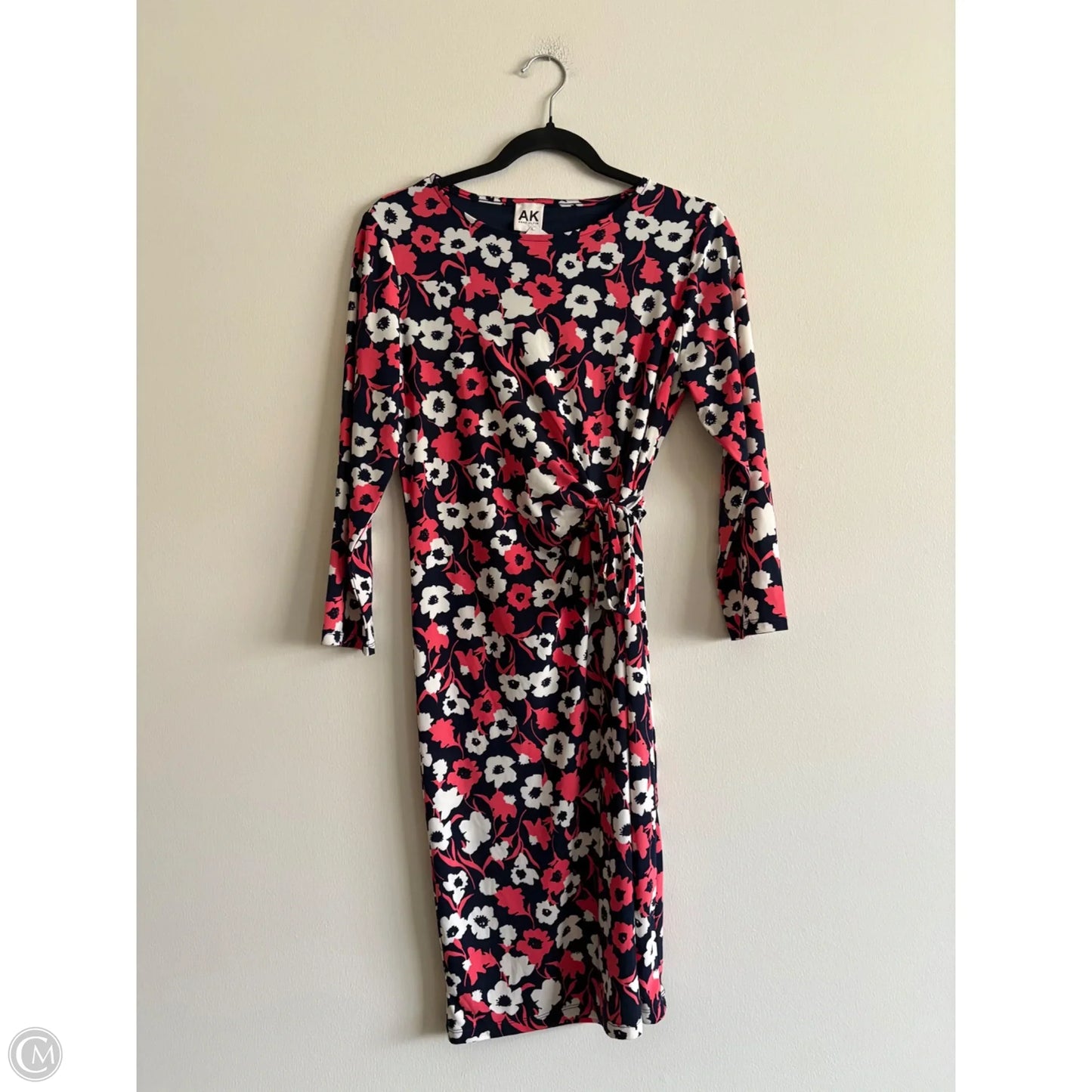 Dress Work By Anne Klein In Floral Print, Size: S