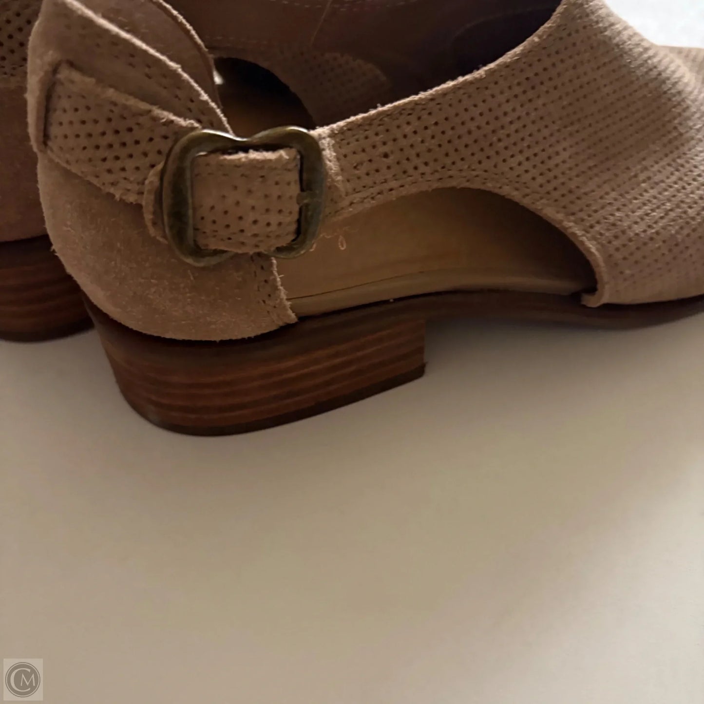 Shoes Heels Block By Crown Vintage In Tan, Size: 7.5