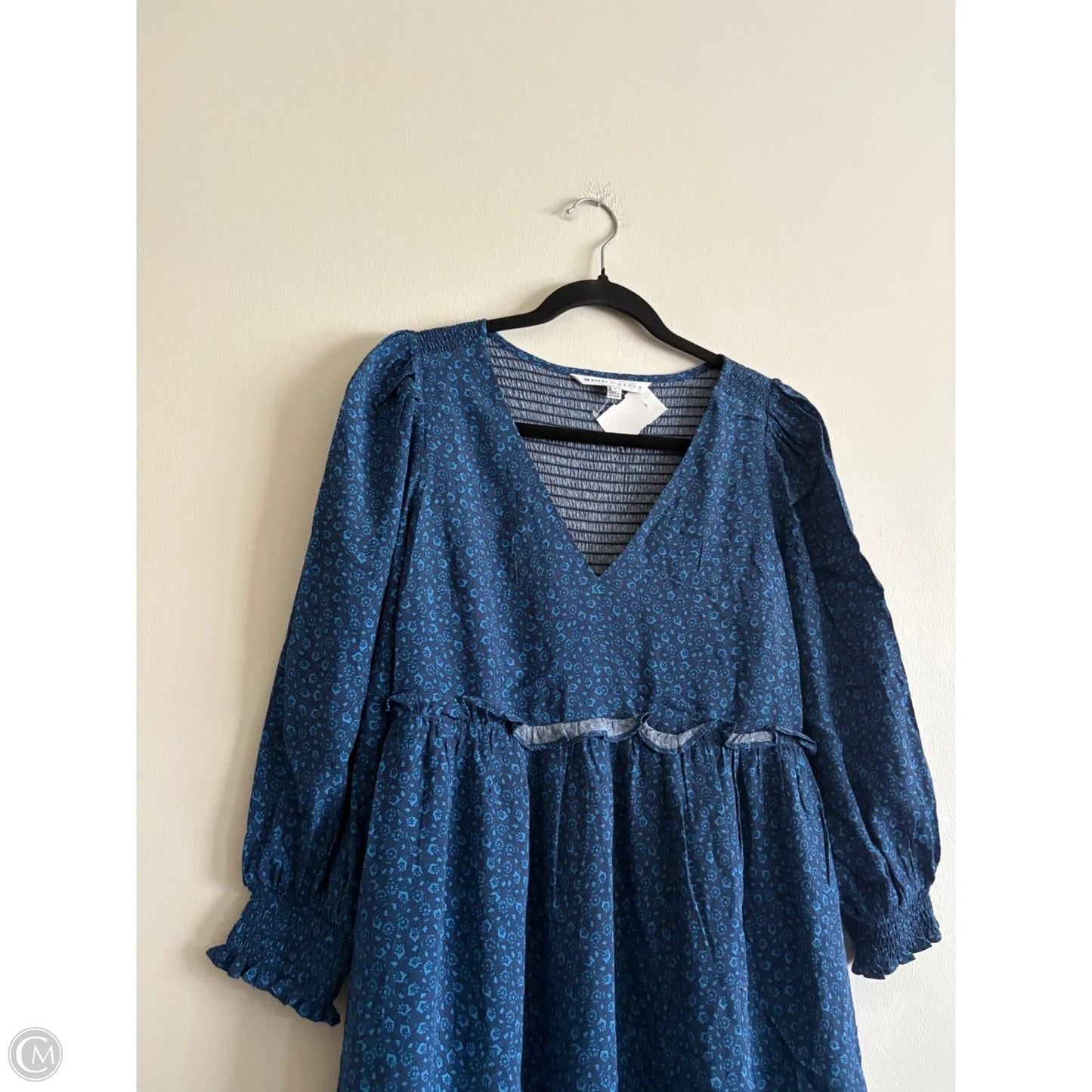 Dress Casual Maxi By THE NINES HATCH In Blue, Size: Xs