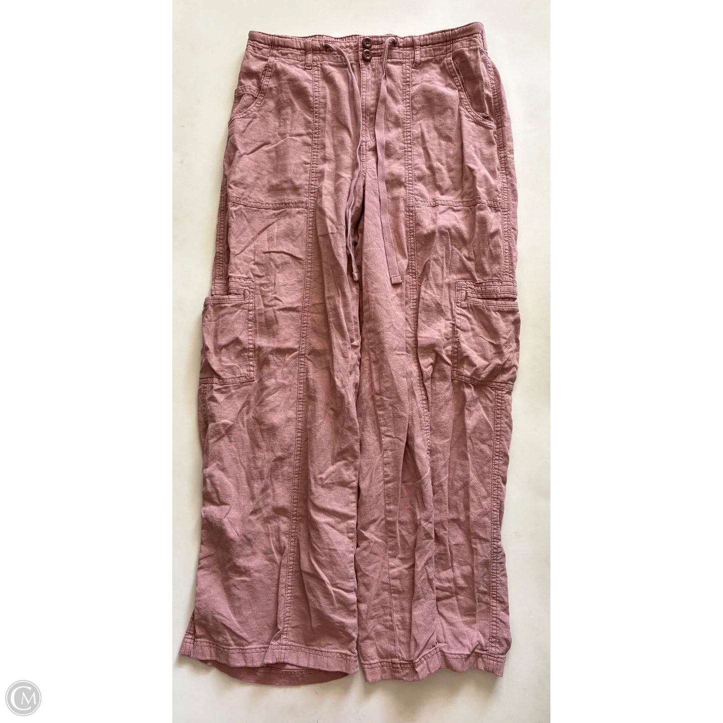Pants Linen By Maurices In Pink, Size: 12