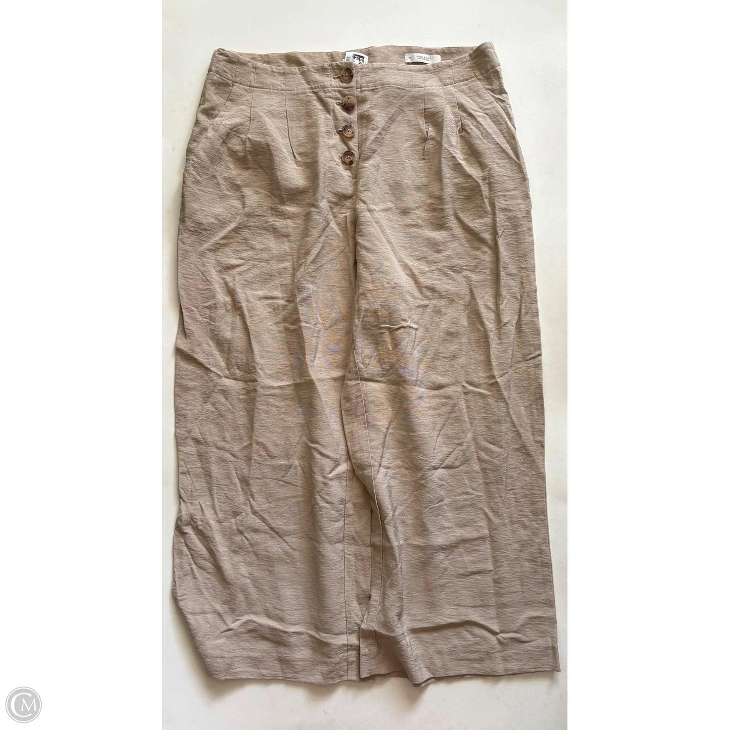 Pants Dress By Loft In Tan, Size: 12