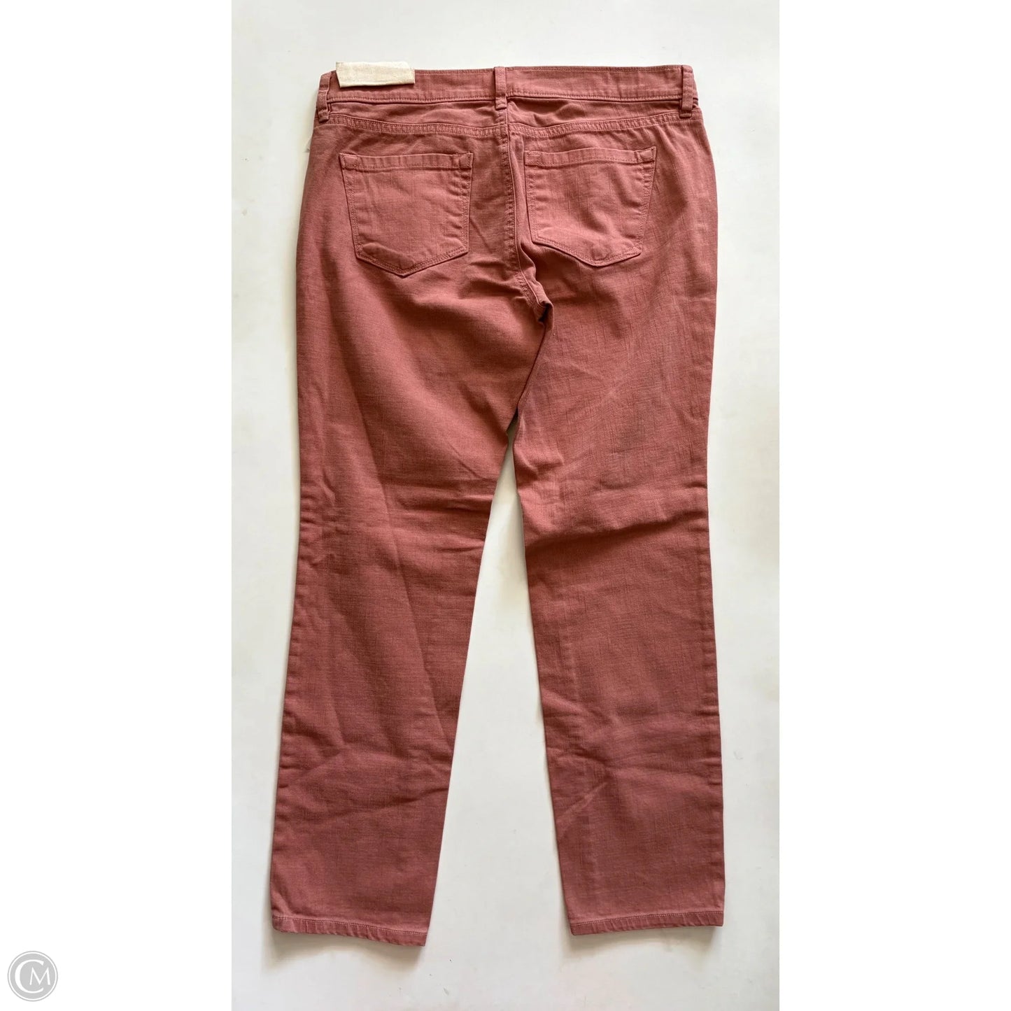 Jeans Skinny By Loft In Orange, Size: 10p
