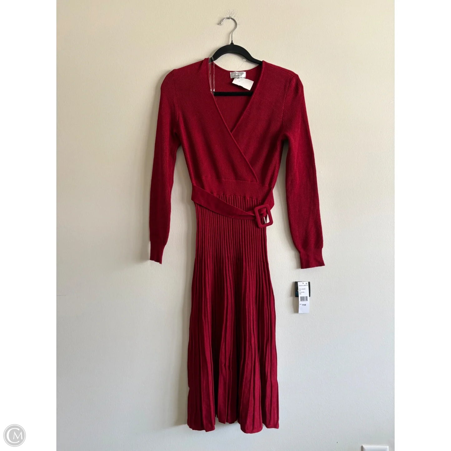 Dress Work By Signature By Robbie Bee In Red, Size: Sp