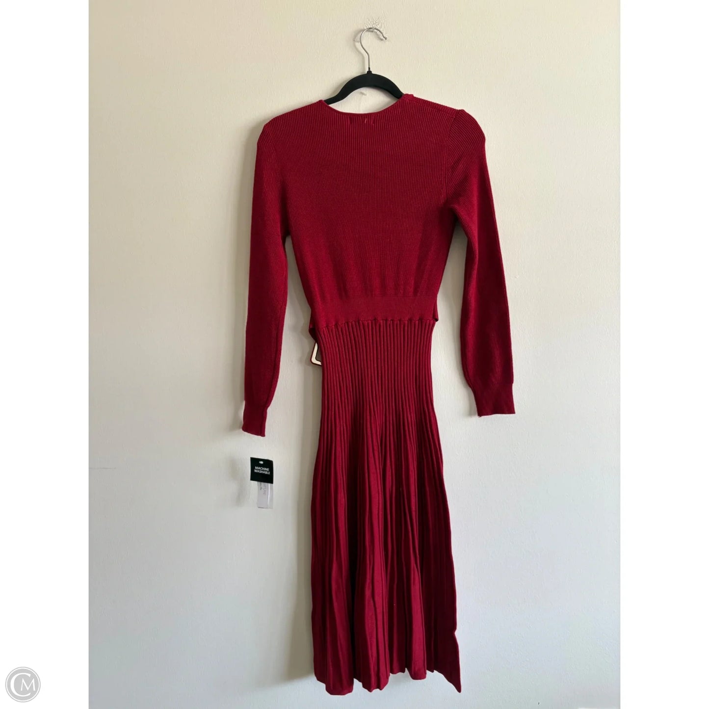 Dress Work By Signature By Robbie Bee In Red, Size: Sp