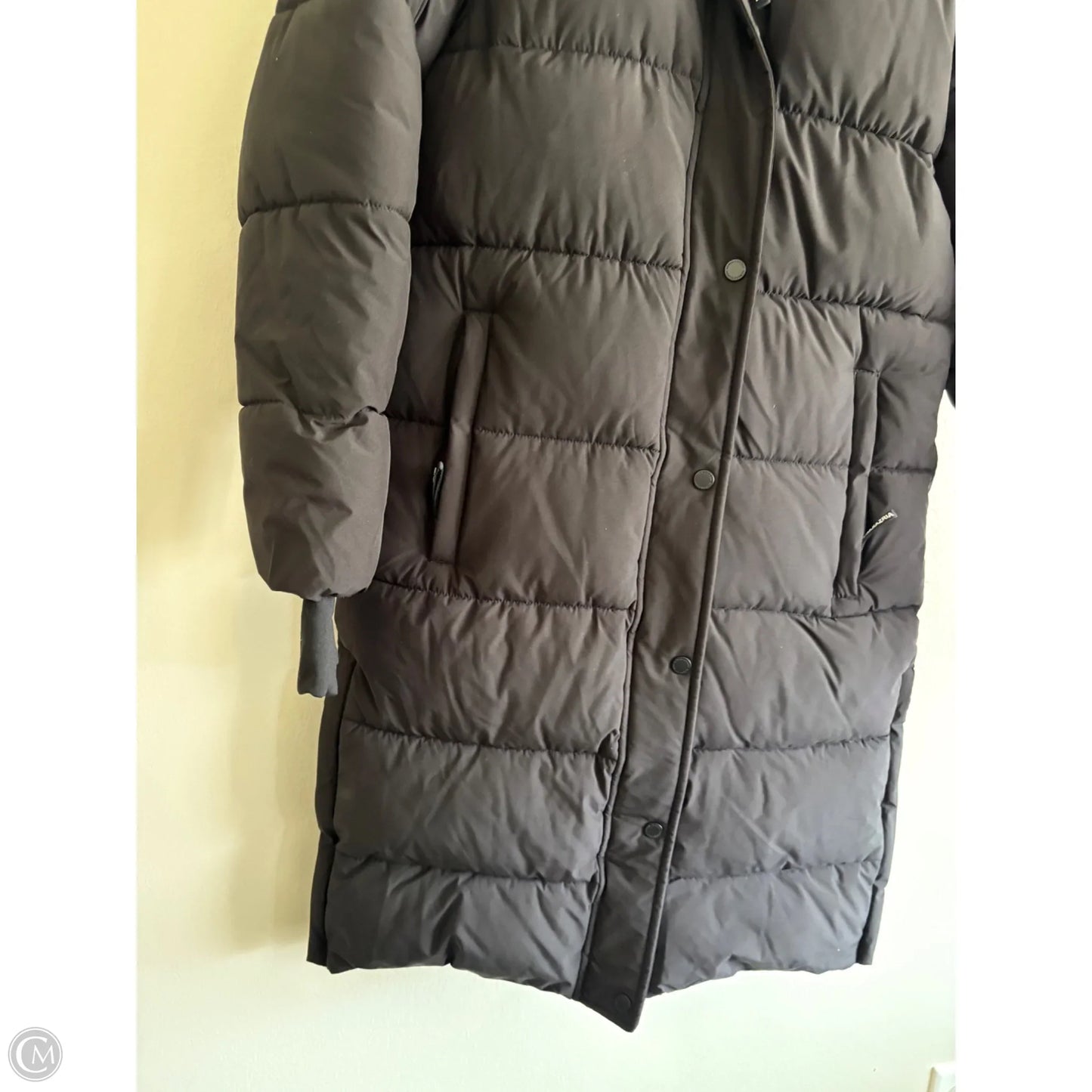 Coat Puffer & Quilted By Bcbgmaxazria In Black, Size: Xxs
