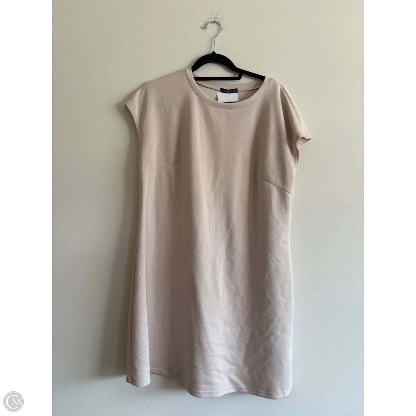 Dress Casual Midi By sampeel In Cream, Size: Xl