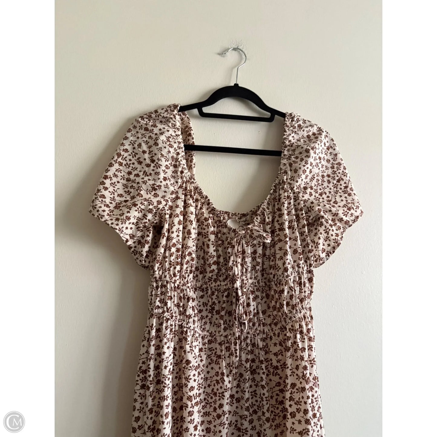 Dress Casual Maxi By Blush In Cream, Size: Xl