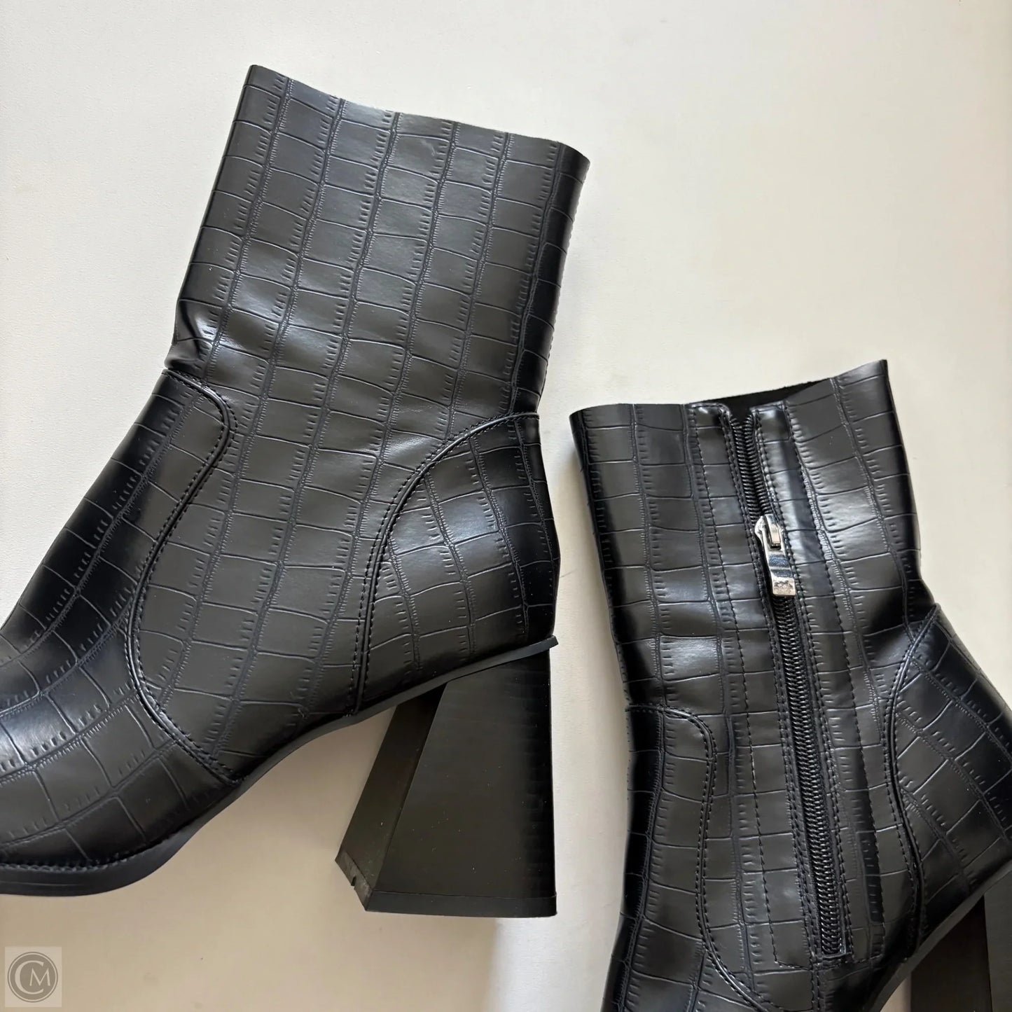 Boots Ankle Heels By Princess Polly In Black, Size: 9
