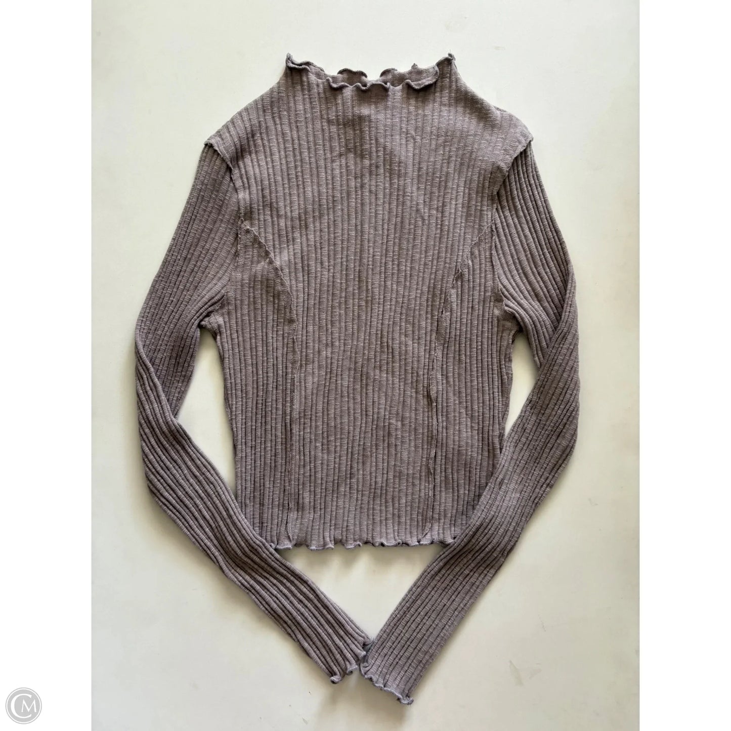 Top Long Sleeve By Altard State In Grey, Size: Xl
