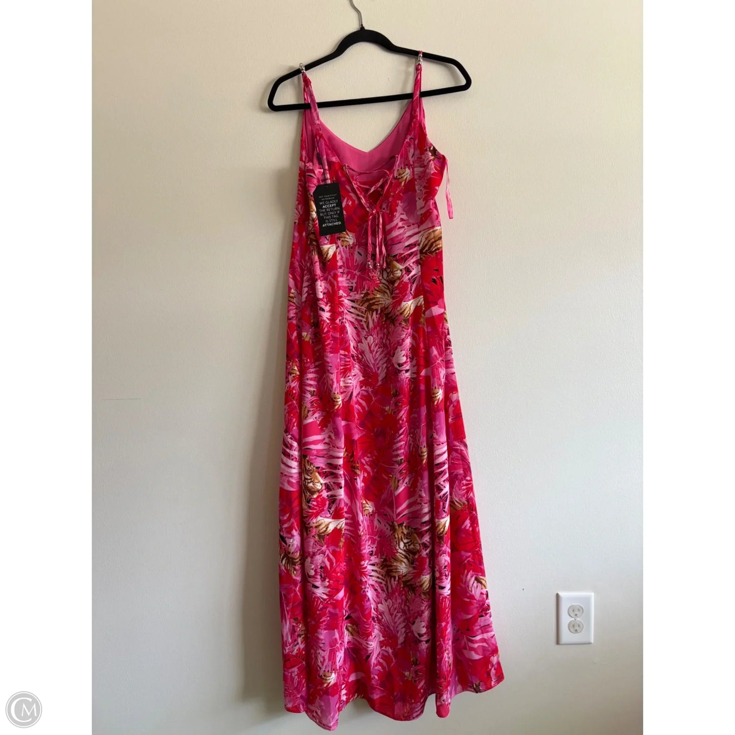 Dress Party Long By White House Black Market In Pink, Size: 10
