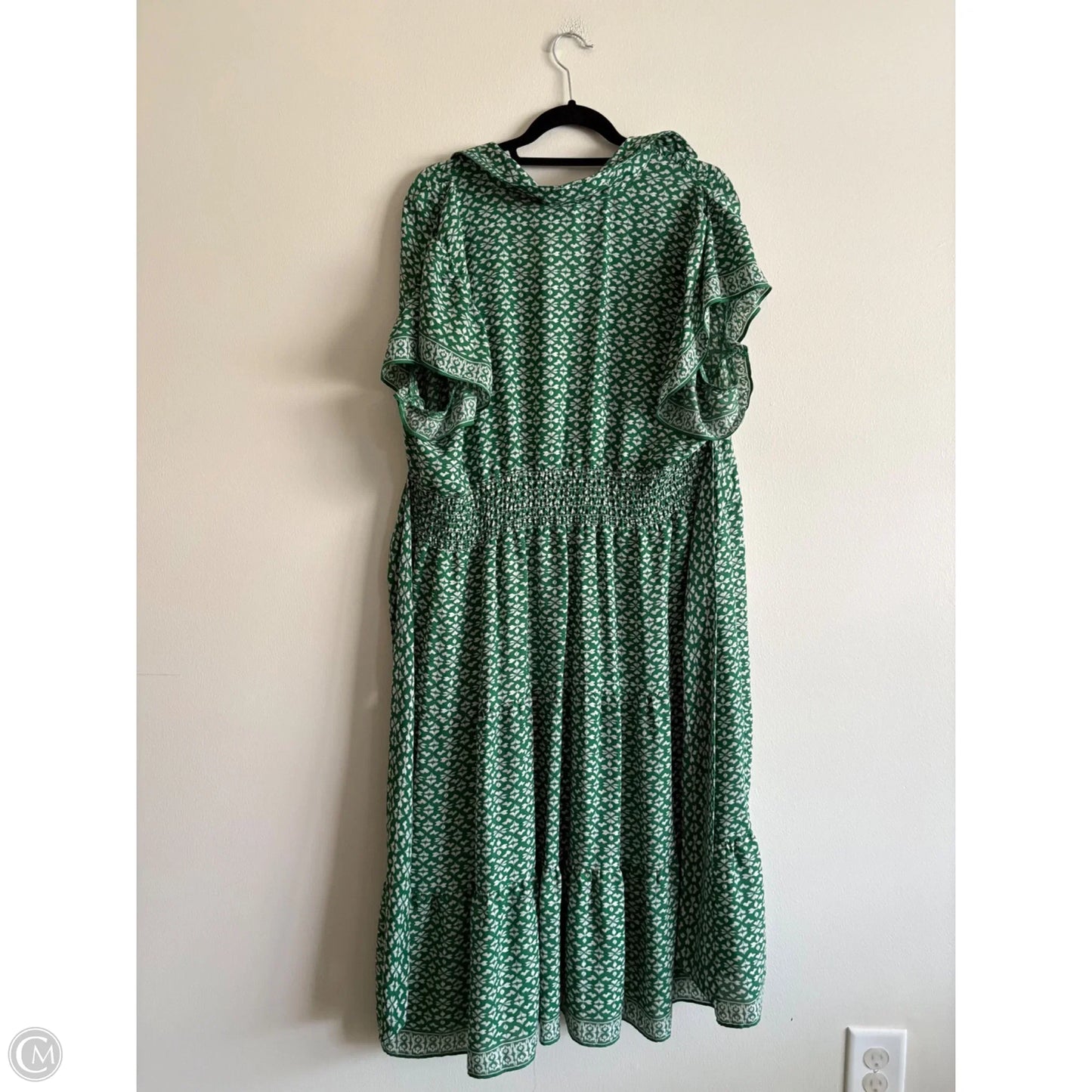 Dress Work By Max Studio In Green, Size: 1x