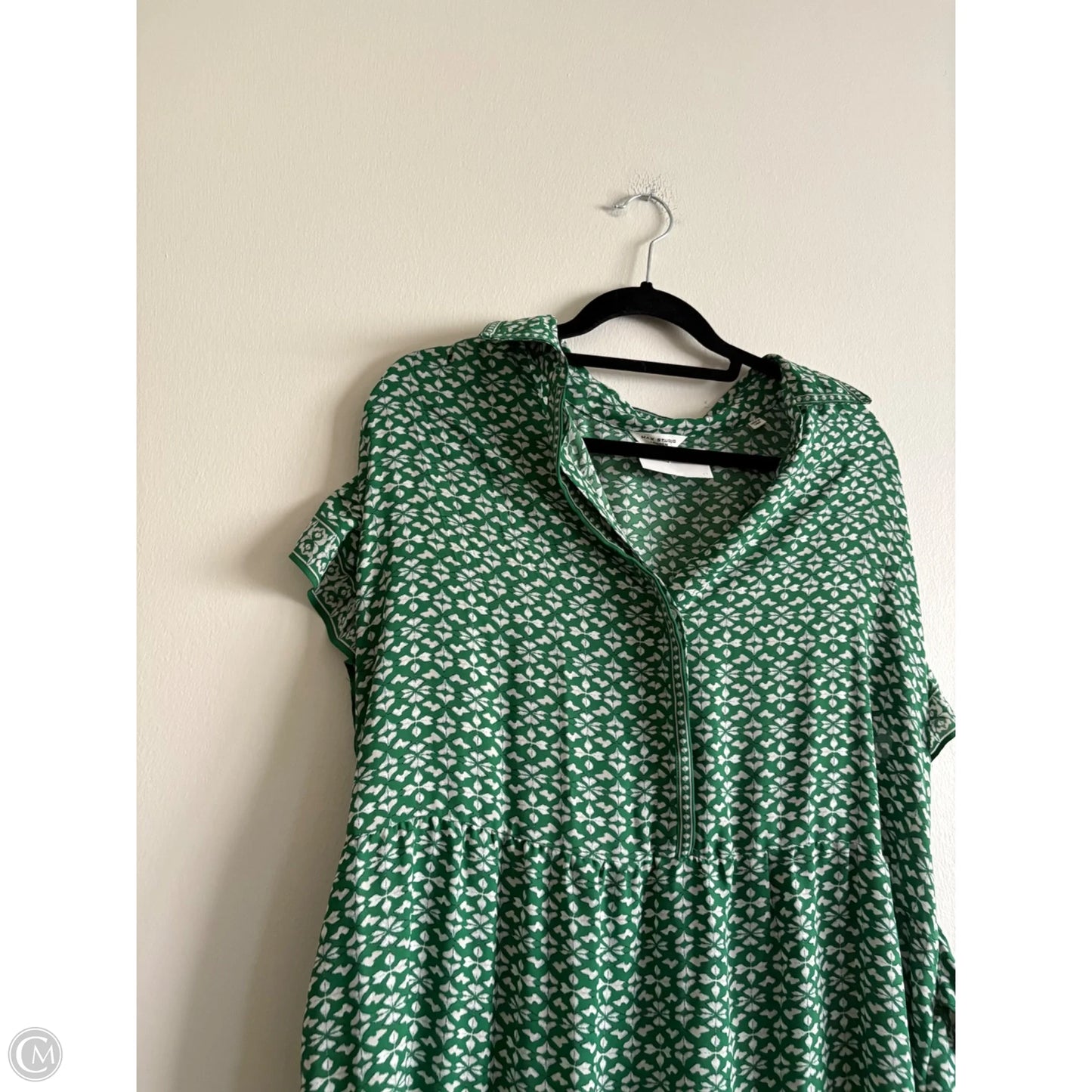 Dress Work By Max Studio In Green, Size: 1x