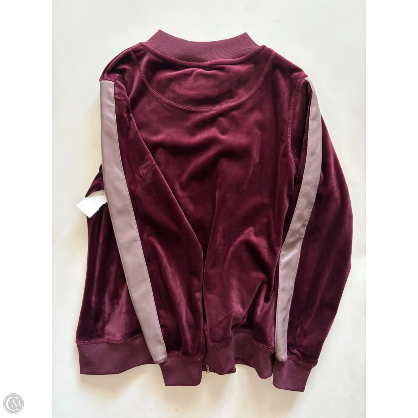 Athletic Pants 2pc By White Mark In Maroon, Size: M