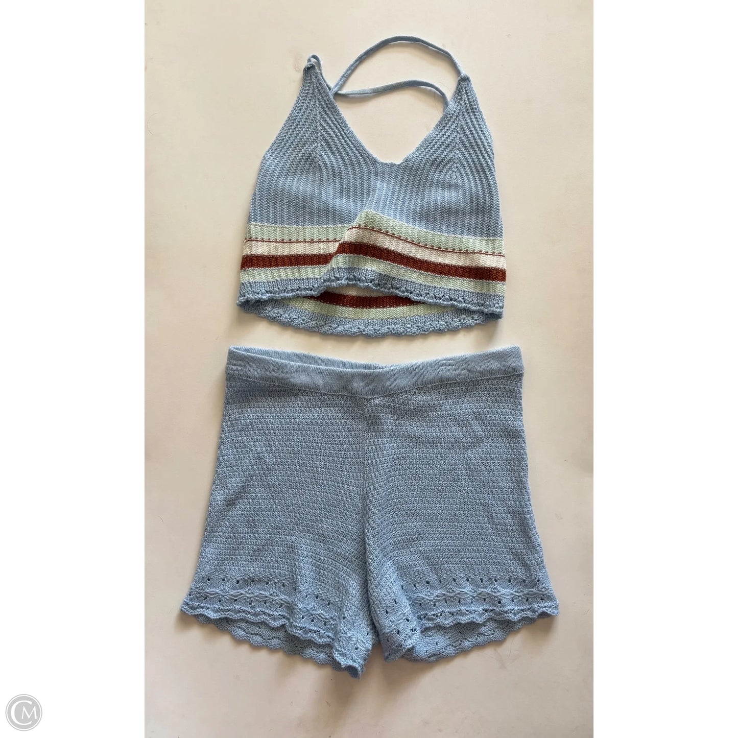 Skirt Set 2pc By No Comment In Blue, Size: L
