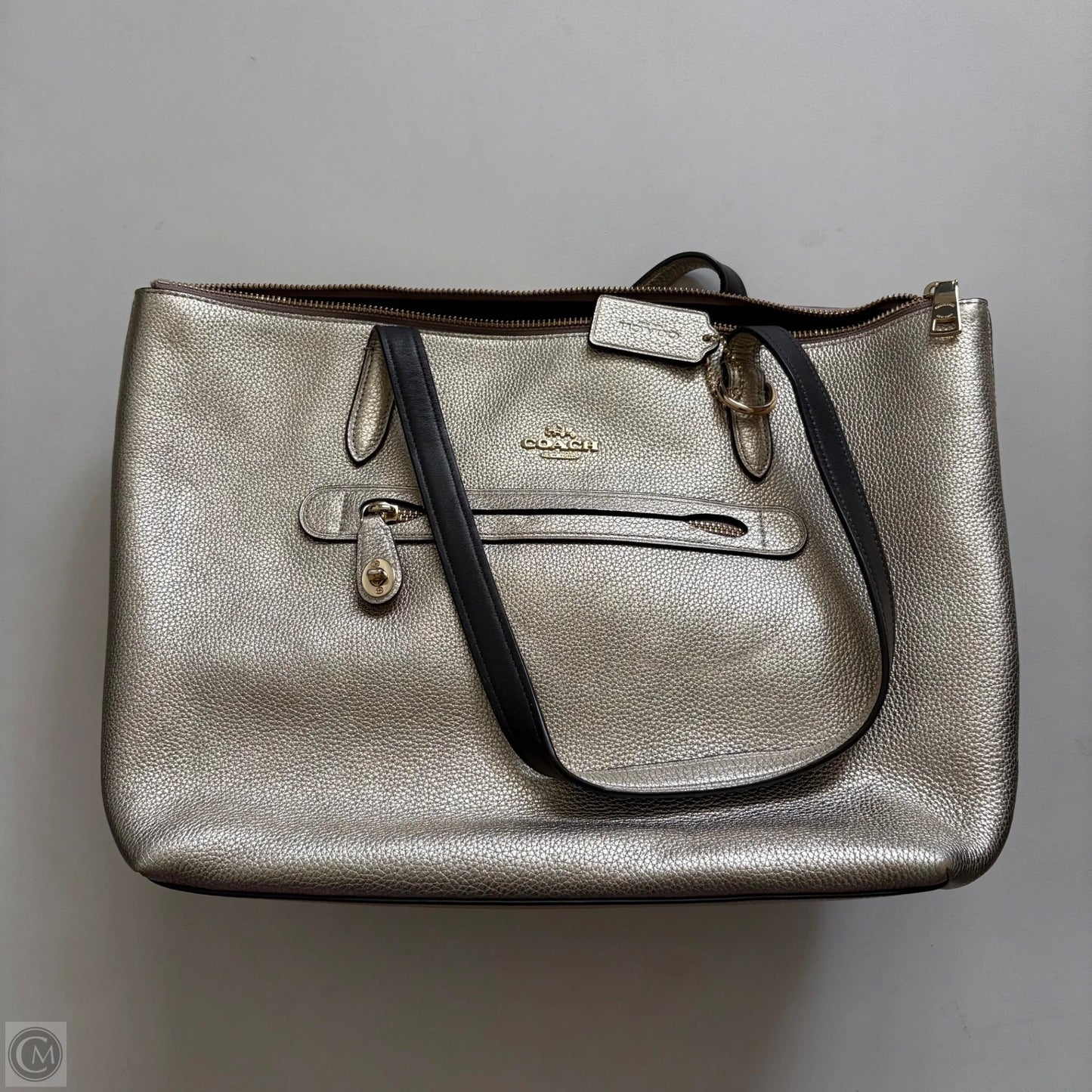 Handbag Designer By Coach, Size: Large