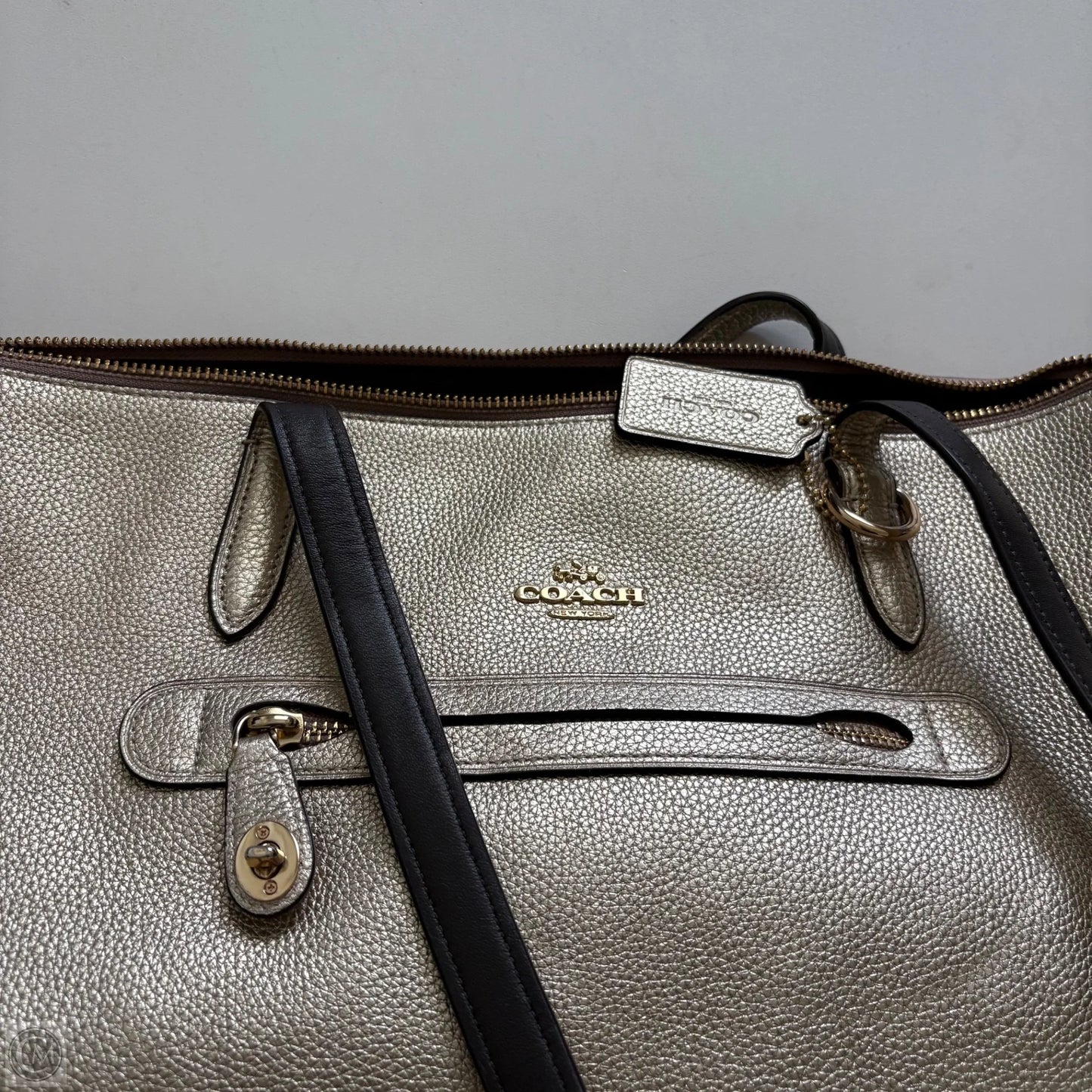 Handbag Designer By Coach, Size: Large