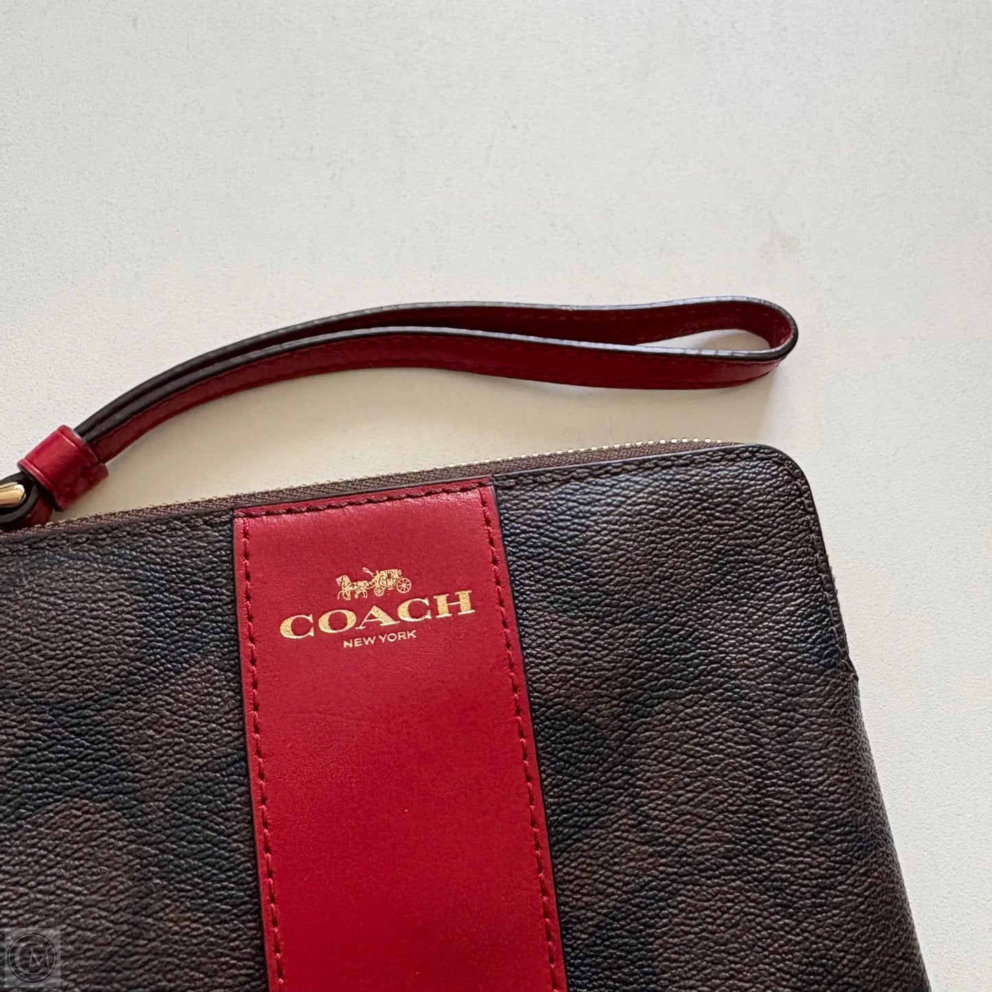 Wristlet Designer By Coach, Size: Small