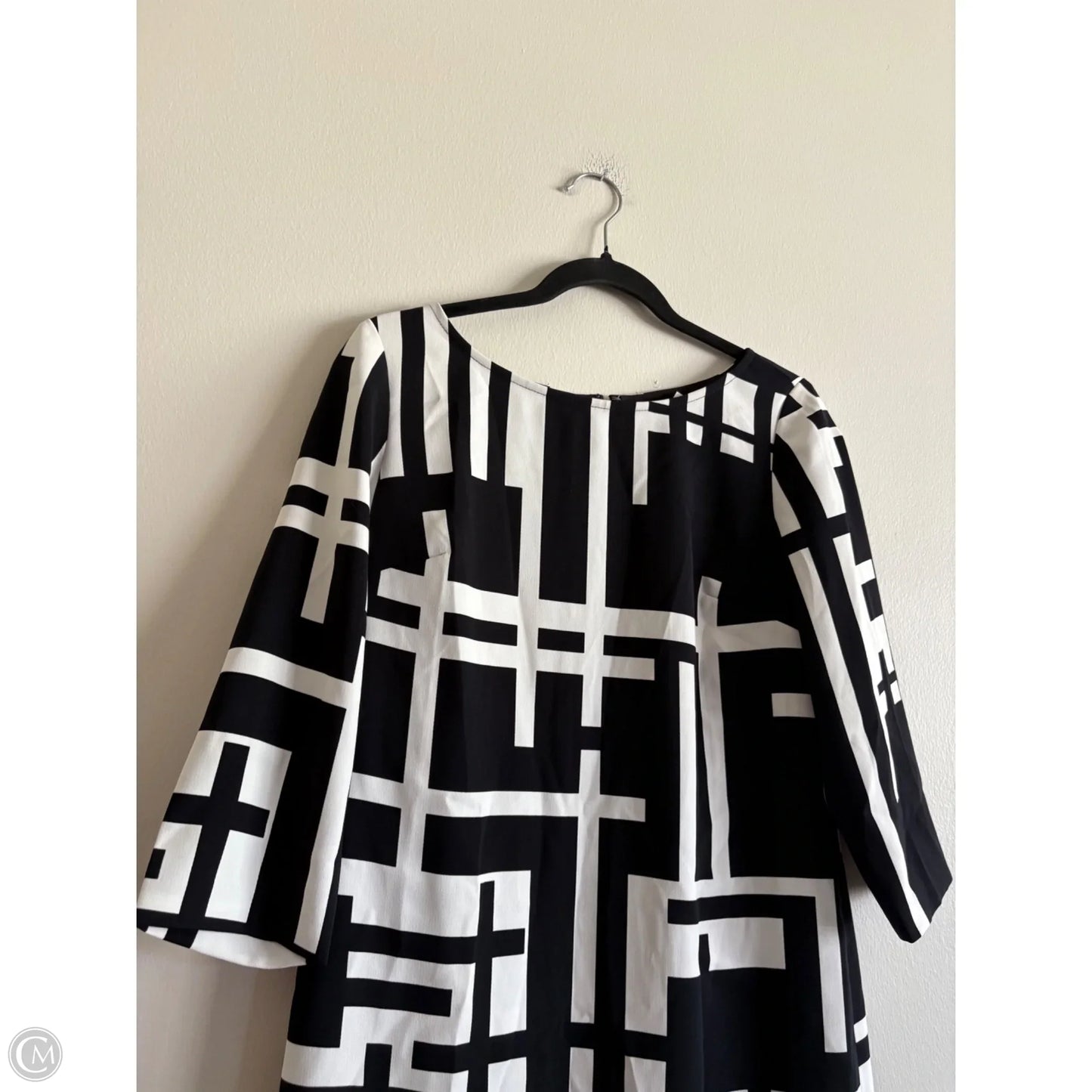Dress Work By Ann Taylor In Black & White, Size: 8p