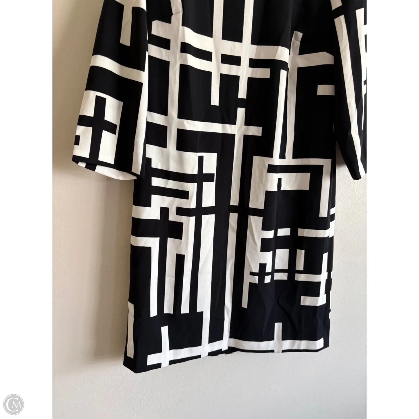 Dress Work By Ann Taylor In Black & White, Size: 8p