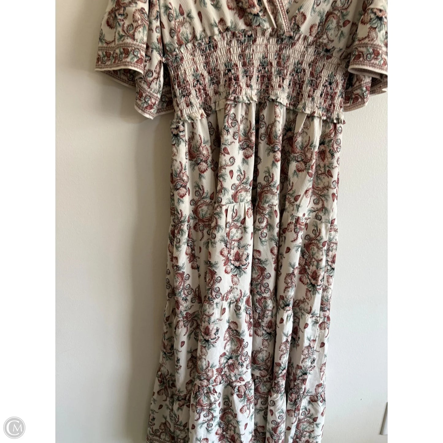 Dress Casual Maxi By Max Studio In Floral Print, Size: L