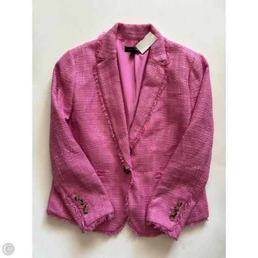 Blazer By Ann Taylor In Pink, Size: 4