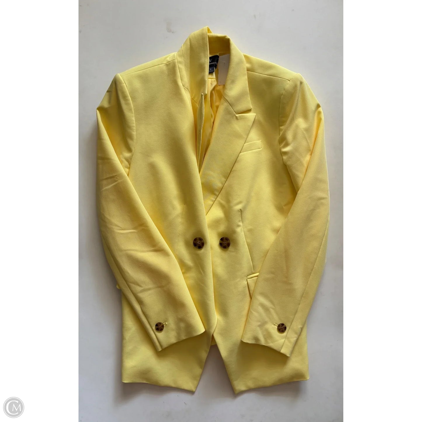 Blazer By Worthington In Yellow, Size: M